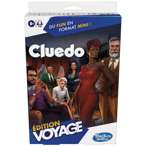 Cluedo Voyage Hasbro Gaming King Jouet Jeux De Voyage Hasbro Gaming