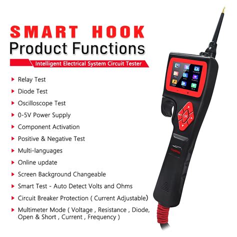 Topdiag P Smart Hook Power Probe Car Circuit Analyzer Power Tester