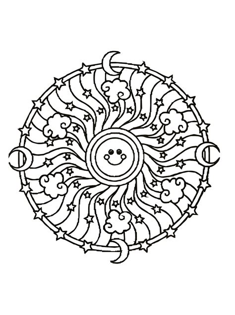 Mandalas-a-imprimer-26 - Mandalas Kids Coloring Pages