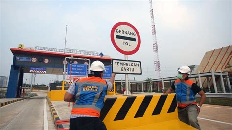 Tol Serpong Balaraja Dibuka Hari Ini Tarif Masih Gratis