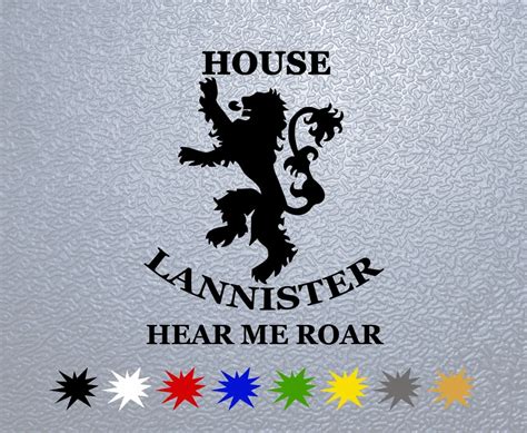 Game Of Thrones Lannister Sigil