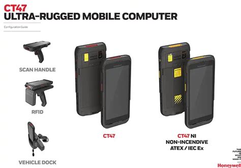 Honeywell CT47 5G Ultra-Rugged Mobile Logistics Computer — Complete Kit w/ Shielded USB Cable & Charging Cradle (STD) (CT47-USB-KIT-STD)