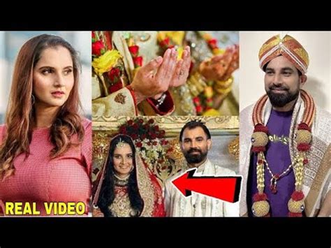 Sania Mirza And Muhammad Shami Got Married Youtube