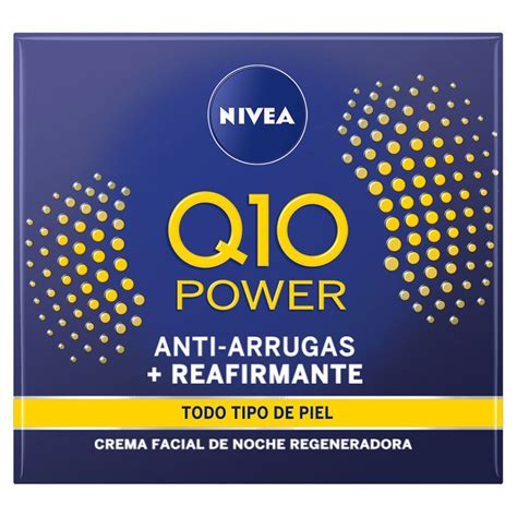 Nivea Q10 Power Crema Facial De Noche Antiarrugas Reafirmante