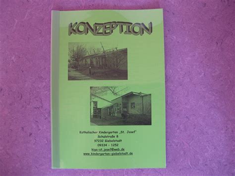 Pädagogische Konzeption - Kindergarten Giebelstadt