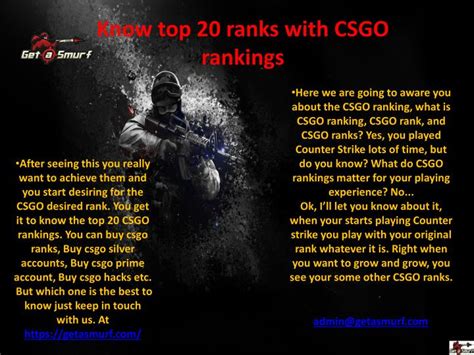 Ppt Know Top 20 Ranks With Csgo Rankings Powerpoint Presentation Hot