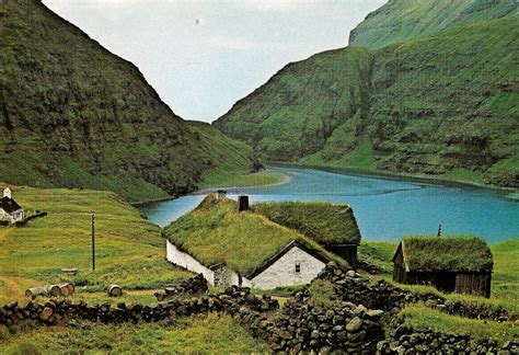 My Favorite Postcards Saksun Faroe Islands