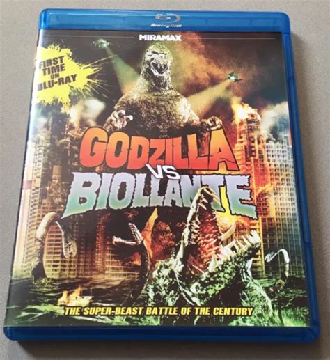 GODZILLA VS BIOLLANTE Blu Ray 2012 Echo Bridge USA £115.00 - PicClick UK