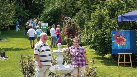 Am Tag der offenen Gärten in Rodgau nutzten Hunderte Gelegenheit