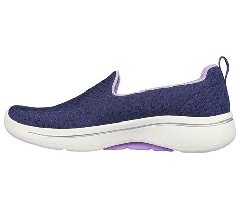 Skechers Navy Go Walk Arch Fit O Slip On Shoes For Women Style Id