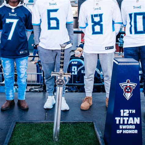 rebirth   iconic tradition   titan sword  honor nfl