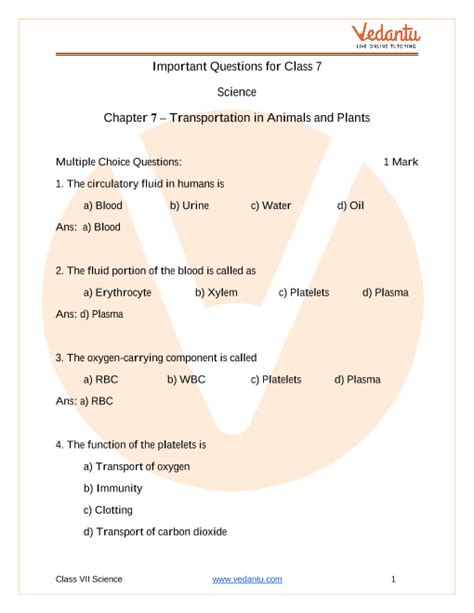 Important Questions For Cbse Class 7 Science Chapter 7 Weather Climate And Adaptations Of