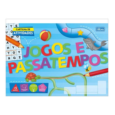 Jogo De Caderno - Caderno de Jogos e Passatempos Académie 20 fls - Tilibra em Promoção na ...