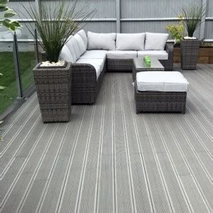 Smartboard Composite Decking Battleship Grey Mm X Mm X M Tate