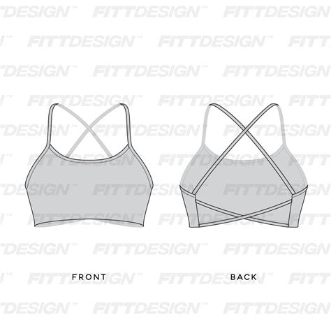 Ladies Low Impact Criss Cross Back Sports Bra Tech Pack