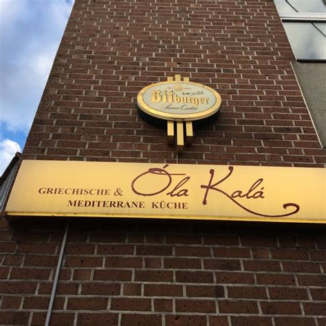 Ola Kala Griechisches Restaurant In Bochum