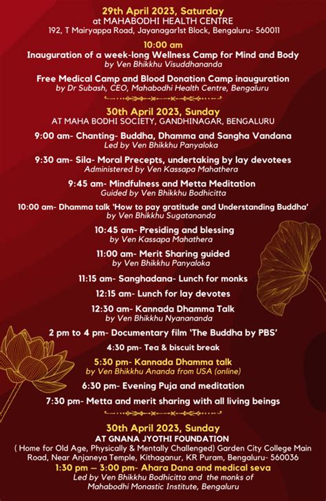 Buddha Jayanti Vesak Full Moon Day Maha Bodhi Society