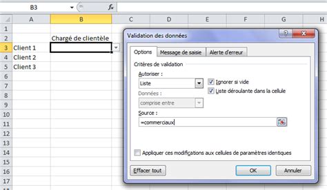 Cr Er Une Liste D Roulante Sur Excel Apprendre Excel