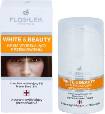 Floslek Krem Wybielaj Cy Przebarwienia White Beauty Notino Pl