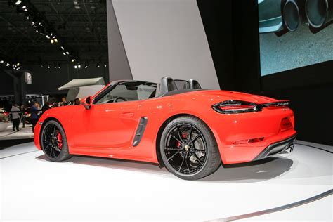 2017 Porsche 718 Boxster Fully Revealed With Turbo Flat Four Engines