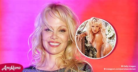 Pamela Anderson Shows Off Her Stunning Figure As She Poses In A