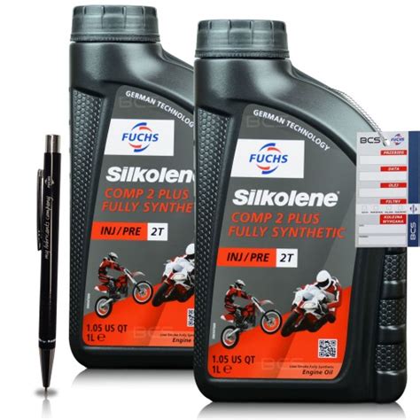 Litry Fuchs Silkolene Comp Plus Olej Silnikowy Do Motocykli T