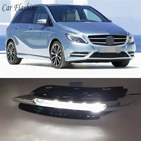 Car Flashing For Mercedes Benz B W B Led Drl Daytime