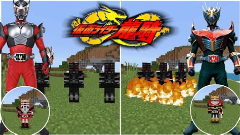 Kamen Rider Ryuki Addon For Minecraft Pe Bedrock Kamen Rider