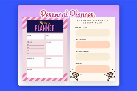 Free Online Printable Planner Maker Printable Templates Free