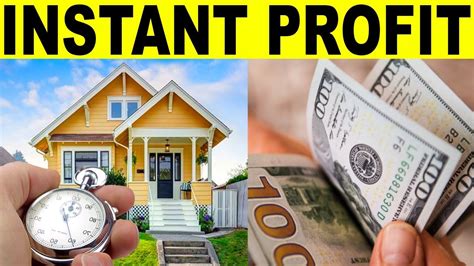 How To Make INSTANT PROFIT With Real Estate YouTube