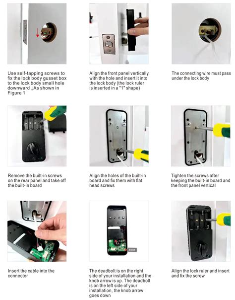 Tuya Keyless Entry Door Lock Installation Guide