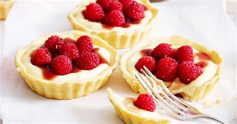 Raspberry Custard Tarts Artofit