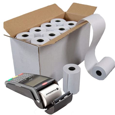 PDQ Card Machine Thermal Till Rolls 57x40mm Pronto Direct