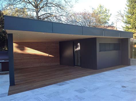 Abri De Jardin Avec Carport