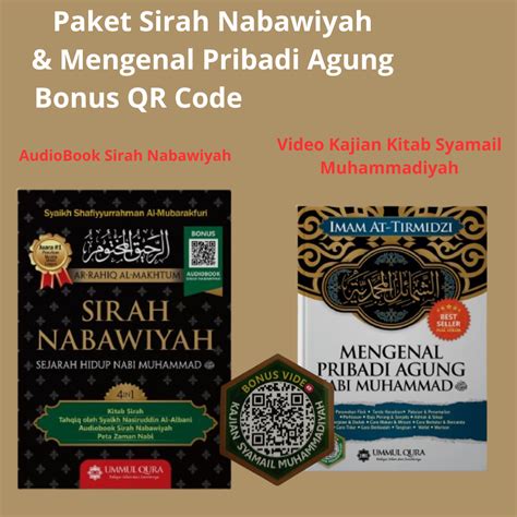 Jual Buku Sirah Nabawiyah Bonus QR Code Audiobook Buku Kitab Siroh