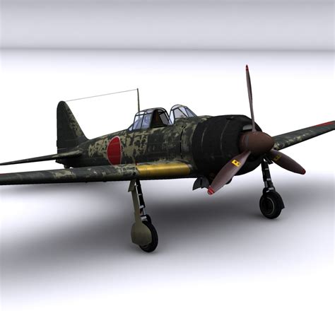 a6m zero fighter a6m3 3ds