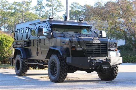 Inside Swat Truck