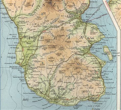 arran map