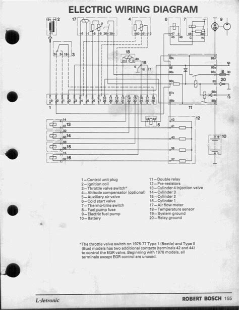 Bay Window Bus View Topic L Jetronic Ecu Connector 49 Off