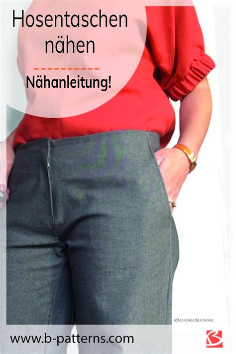 B Patterns Schnittmuster Und N Hanleitungen Trouser Pocket Sewing