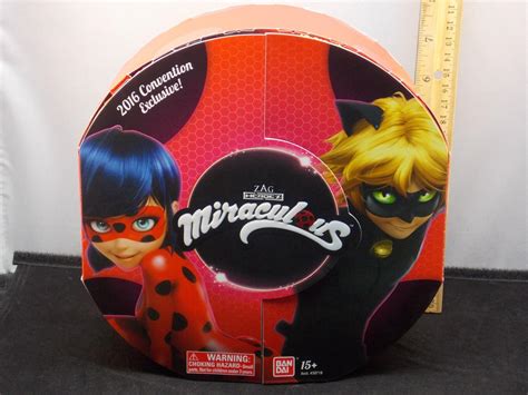 Miraculous Ladybug Cat Noir Sdcc Limited Edition Figure Set 1862893080