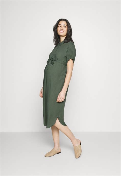 Vero Moda Maternity Vmmbumpy Calf Shirt Dress Blusenkleid Laurel