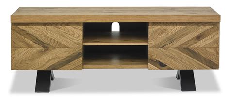 Signature Collection Ellipse Rustic Oak Entertainment Unit