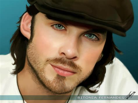 Artstation Behind Blue Eyes Ian Somerhalder Fan Art
