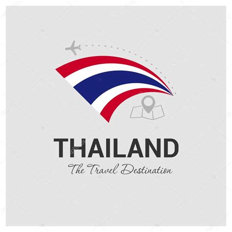 Thailand Travel Logo Stock Vector by ©ibrandify 93739246