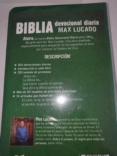 Devocional Diario Max Lucado - Biblia Devocional Diario De Max Lucado | MercadoLibre