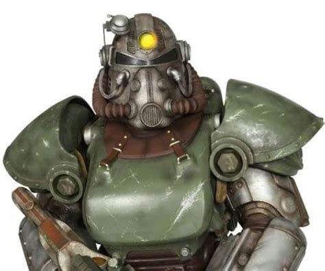 Fallout T 51b Power Armor Statue