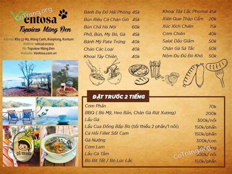 Topview Măng Đen - Thưởng Thức Cafe Trên Mây Cực Chill, Menu, Review