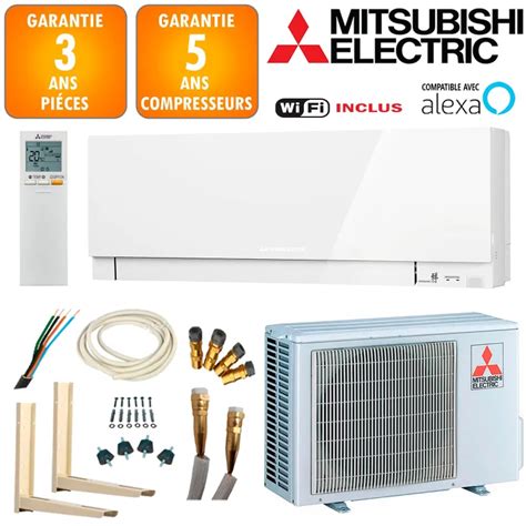 Climatiseur Mono Split MSZ EF25VGKW MUZ EF25VG Inverter Mitsubishi