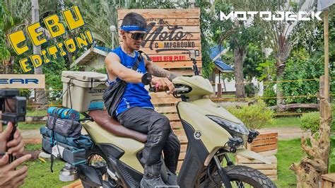 Motodeck Mio Gear Camp Cebu Experience Youtube